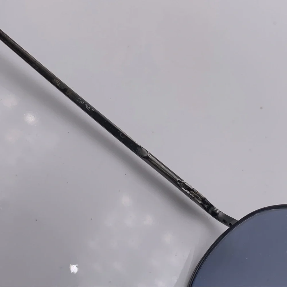 Vintage Gunmetal Aviator Sunglasses Frames